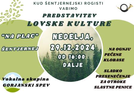 Šentjernejski rogisti - Predstavitev lovske kulture